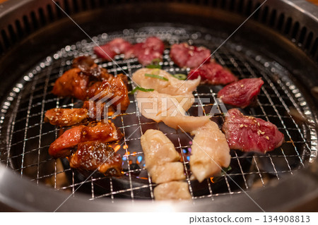 Very delicious Yakiniku I had in Nagoya, Aichi Prefecture, Japan Very delicious Yakiniku I had in Nagoya, Aichi Prefecture, Japan 134908813