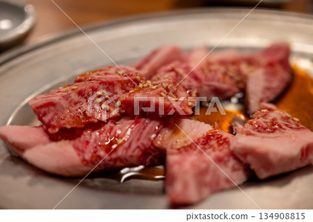 Very delicious Yakiniku I had in Nagoya, Aichi Prefecture, Japan Very delicious Yakiniku I had in Nagoya, Aichi Prefecture, Japan 134908815