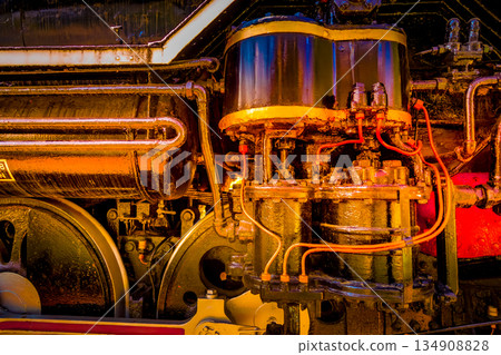 Steam locomotive piping Steam locomotive piping 134908828