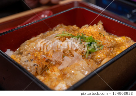 Very delicious Japanese soba noodles served at a stand Very delicious Japanese soba noodles served at a stand 134908938