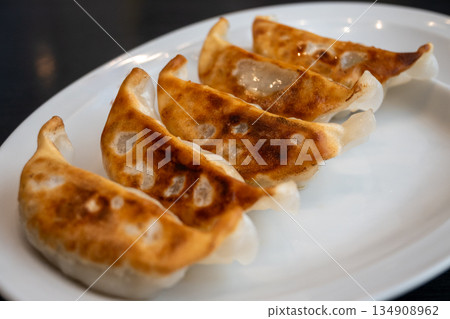 Very delicious Japanese ramen and gyoza Very delicious Japanese ramen and gyoza 134908962