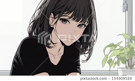 一位年輕女子被一位在會議上演講的男子深深吸引，感覺一段新的戀情即將到來。 134909589