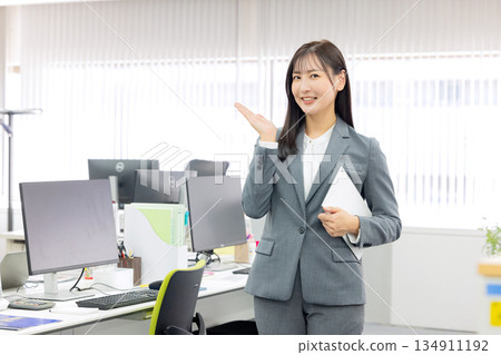 Women's suits in the office Women's suits in the office 134911192