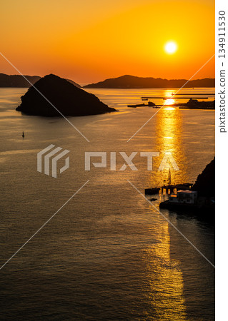 從女神橋上看日落 [長崎市] 134911530