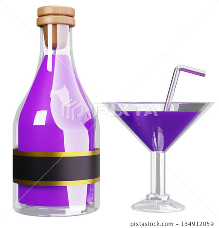 Purple Party Beverage Purple Party Beverage 134912059