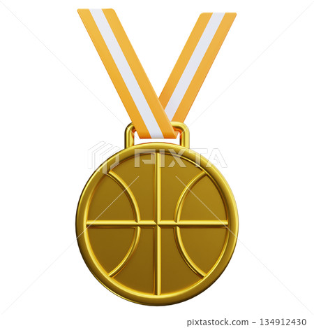 Basketball Gold Medal 134912430