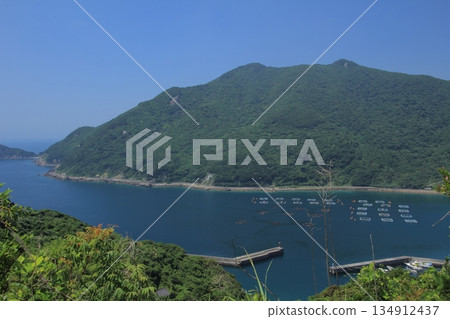 Kochi Prefecture: View from National Route 43 134912437
