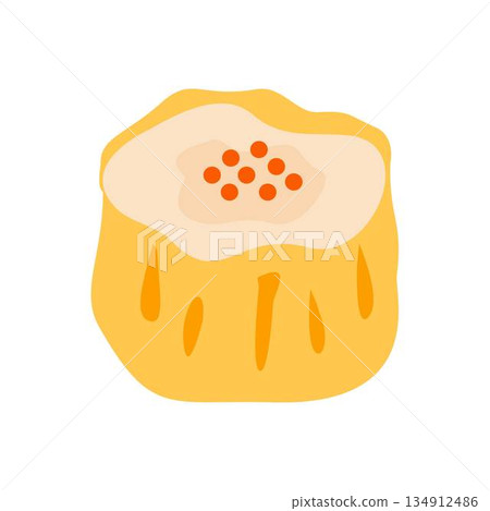 Steaming Dim Sum Shrimp Siu Mai 134912486