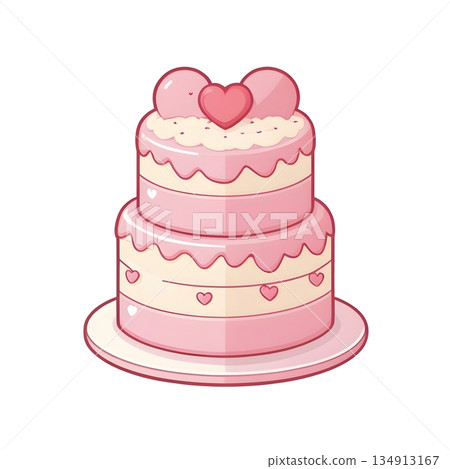 the romantic Valentine Day cake set the romantic Valentine Day cake set 134913167