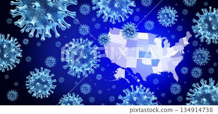 US Flu Outbreak US Flu Outbreak 134914738
