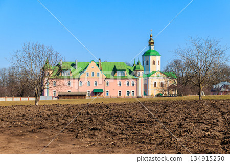 Holy Trinity Motroninsky convent in Kholodny Yar, Ukraine 134915250