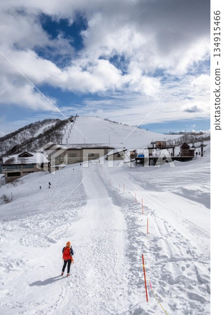 Tanigawa-dake in the winter season 134915466