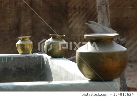 Antiques in the home rural village India Antiques in the home rural village India 134915624