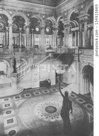 老照片，1916年，美國國會圖書館，華盛頓 134915669