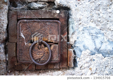 Antiques in the home rural village India 134915708