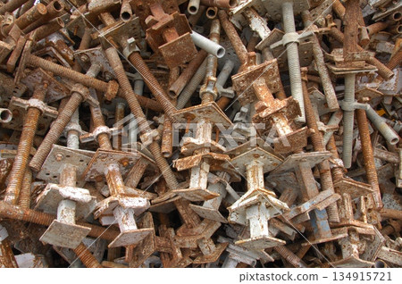 Antiques in the home rural village India 134915721