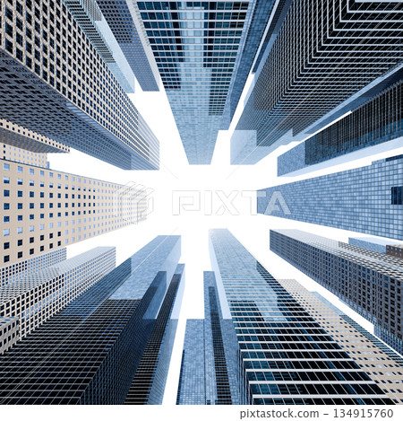 建築物圖像 - 向上看 134915760