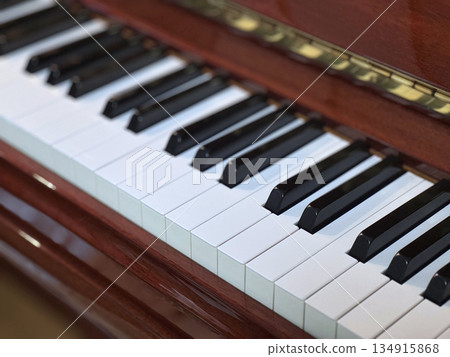鋼琴鍵盤 134915868