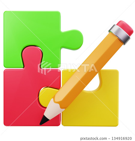 Puzzle Creative Concept 134916920