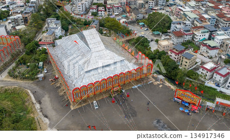 Dec 20 2025 Centuries Old Kam Tin Jiao Festival Towering Bamboo Theatre 134917346