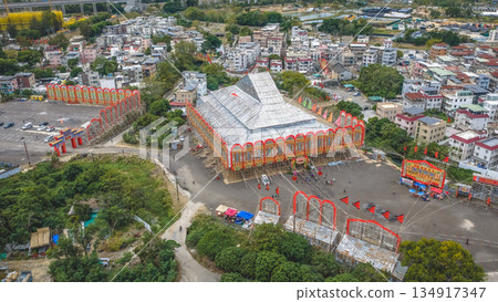 Dec 20 2025 Centuries Old Kam Tin Jiao Festival Towering Bamboo Theatre 134917347