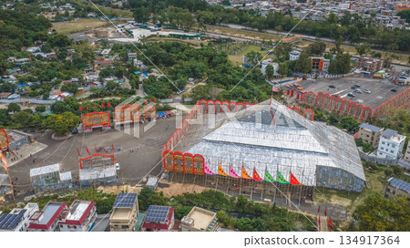 Dec 20 2025 Centuries Old Kam Tin Jiao Festival Towering Bamboo Theatre 134917364