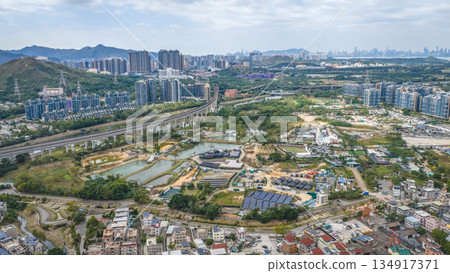 Dec 20 2025 Traditional Kam Tin Village Houses With Classic Chinese Design 134917371