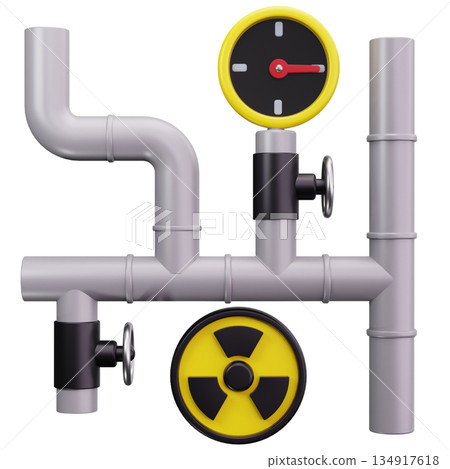 Radiation Control Pipes Radiation Control Pipes 134917618
