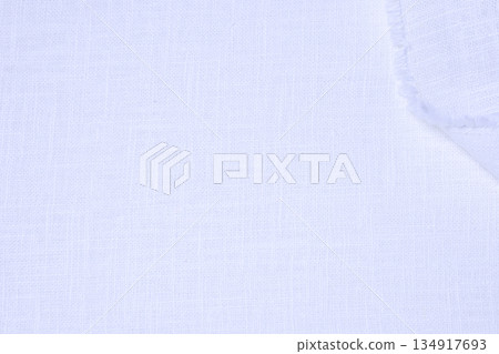 white hemp viscose natural fabric cloth, sackcloth rough texture of textile fashion 134917693