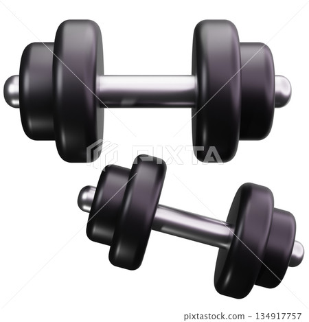 Dumbbell Fitness Training Dumbbell Fitness Training 134917757