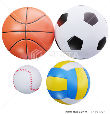 Mixed Sports Balls Mixed Sports Balls 134917759