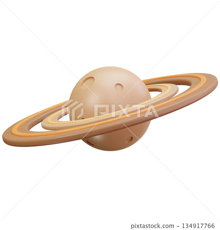 Saturn Brown Planet 134917766