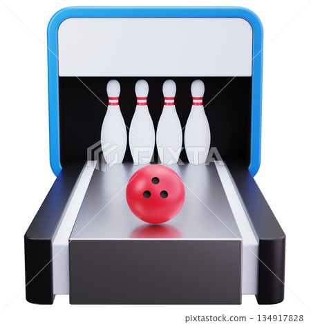 Bowling Strike Lane Bowling Strike Lane 134917828