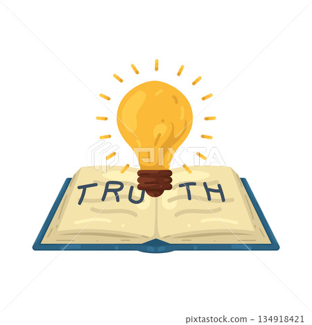 Illustration of truth  134918421