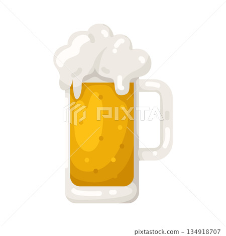 Illustration of beer 134918707