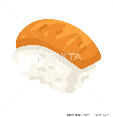Illustration of sushi 134918739
