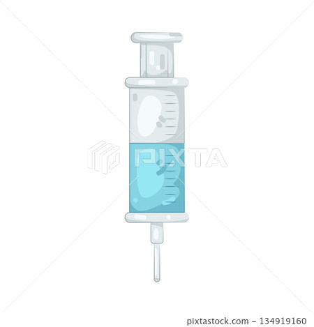 Illustration of syringe Illustration of syringe 134919160