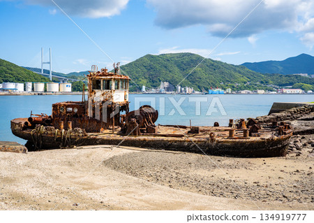 老鼠島公園的銀杏丸景觀（長崎市） 134919777