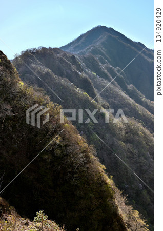 From Mount Horai (Mount Horai) in the Aitaka mountain range, the ridgeline from Mount Nokogiri to Mount Ihai From Mount Horai (Mount Horai) in the Aitaka mountain range, the ridgeline from Mount Nokogiri to Mount Ihai 134920429