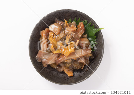 鯡魚卵配貝殼，鬆前醃製 134921011