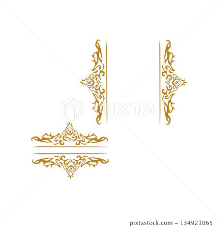 islamic mandala border Mandala Arabesque Islamic Pattern For Wedding Invitation 134921065