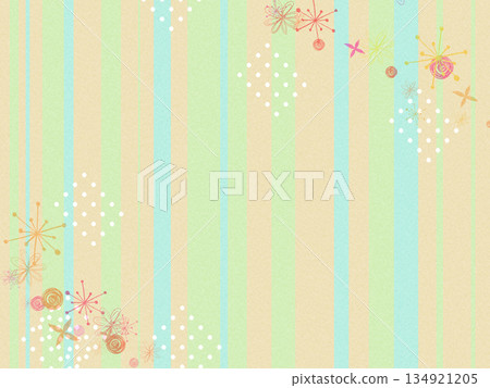 春季色彩隨機條紋 134921205