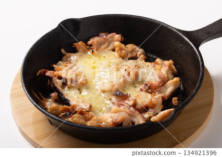 Grilled octopus with cheese Grilled octopus with cheese 134921396