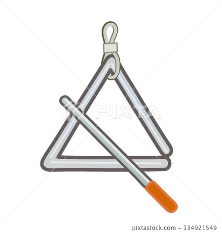三角鐵樂器圖示 134921549
