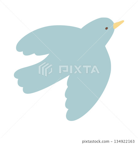Blue bird flying for mother's day celebration Blue bird flying for mother's day celebration 134922163