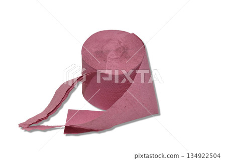 A roll of toilet paper. A roll of toilet paper. 134922504