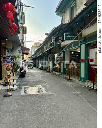 Streets of Chinatown in Bangkok, Thailand Streets of Chinatown in Bangkok, Thailand 134922641