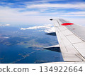 Landscape seen from an airplane 134922664