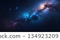 Deep Space Cosmic Nebula Glow 134923209