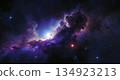 Deep Space Cosmic Nebula Glow 134923213